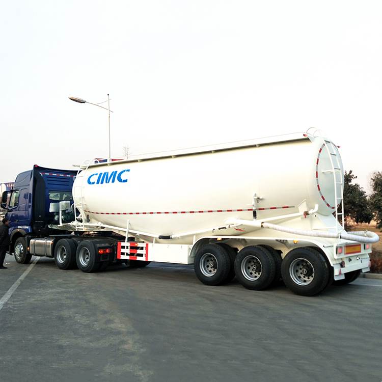 Tri Axle Dry Bulk Tanker Trailer