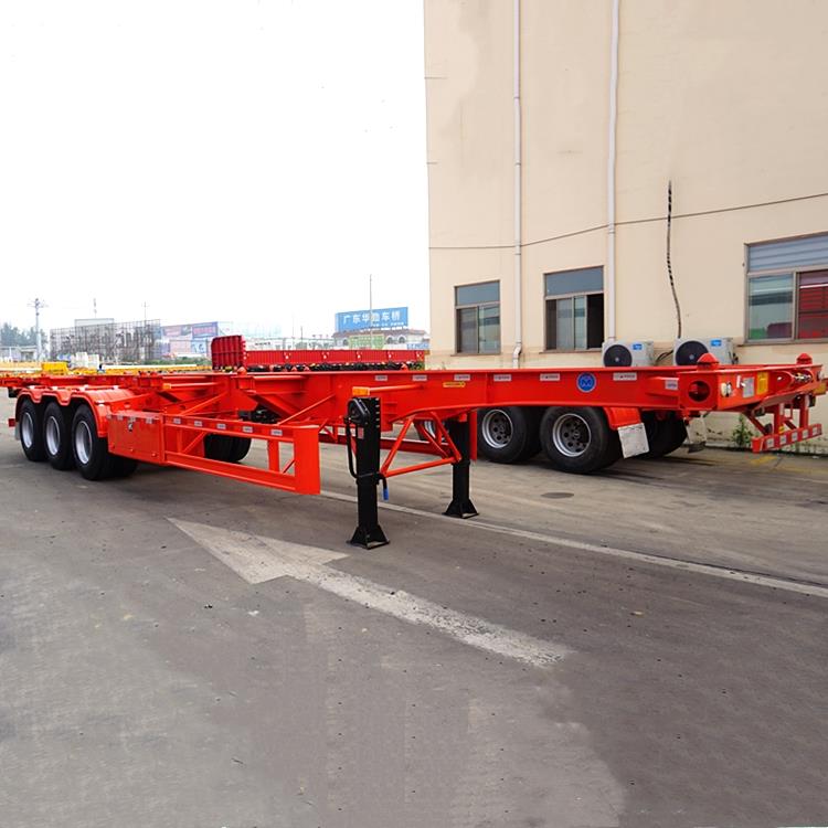 Tri Axle Container Trailer Chassis