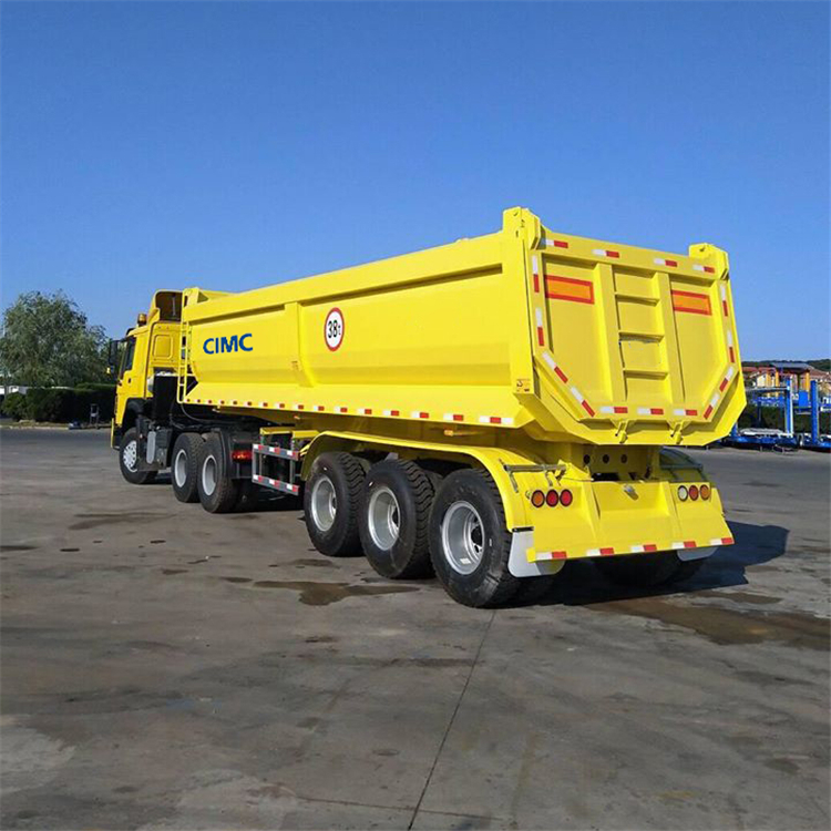 Tri Axle Dump Semi Trailer