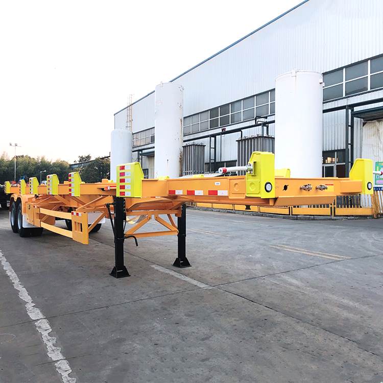 50T Payload 40ft Bomb Cart CIMC Terminal Trailer