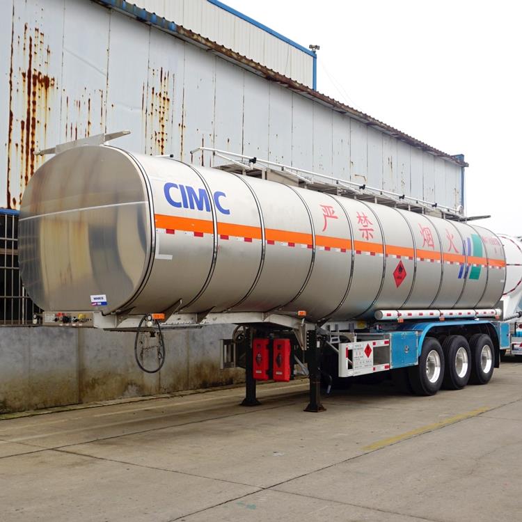 45CBM Aluminum Tanker Trailer with Ari Suspension