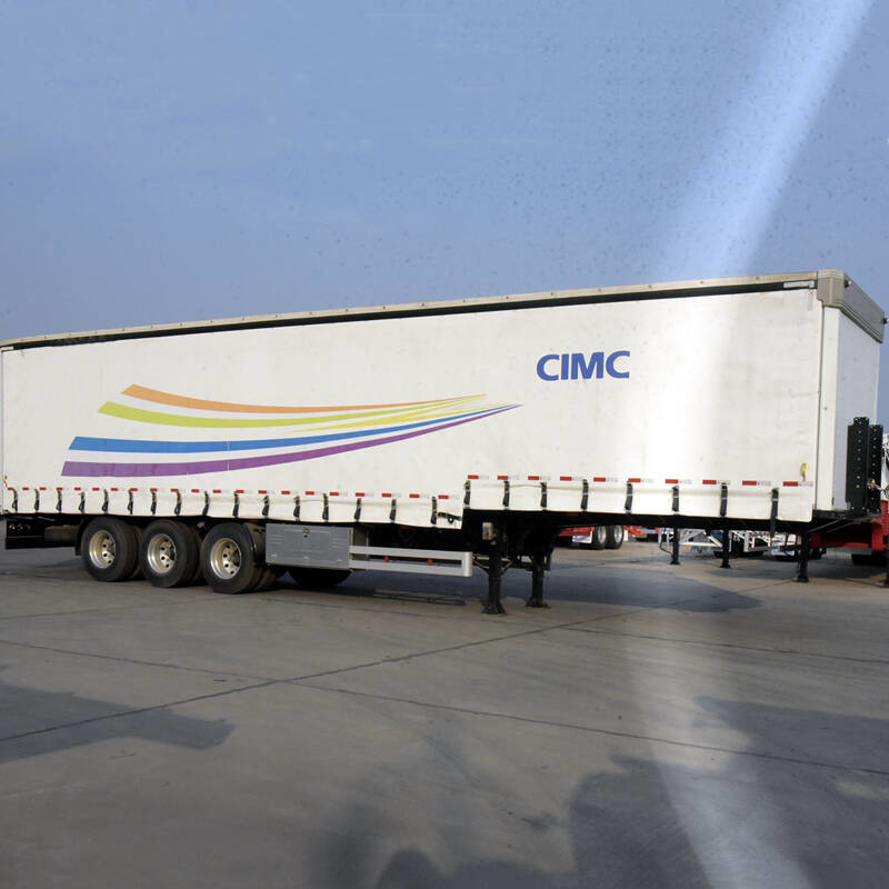 CIMC 3 Axle 40ft Curtain Side Semi Trailer