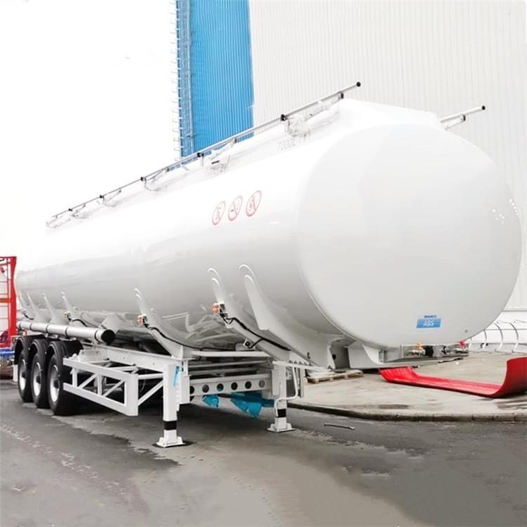 46000L 3 Axle Stainless Steel Milk Tanker Trailers