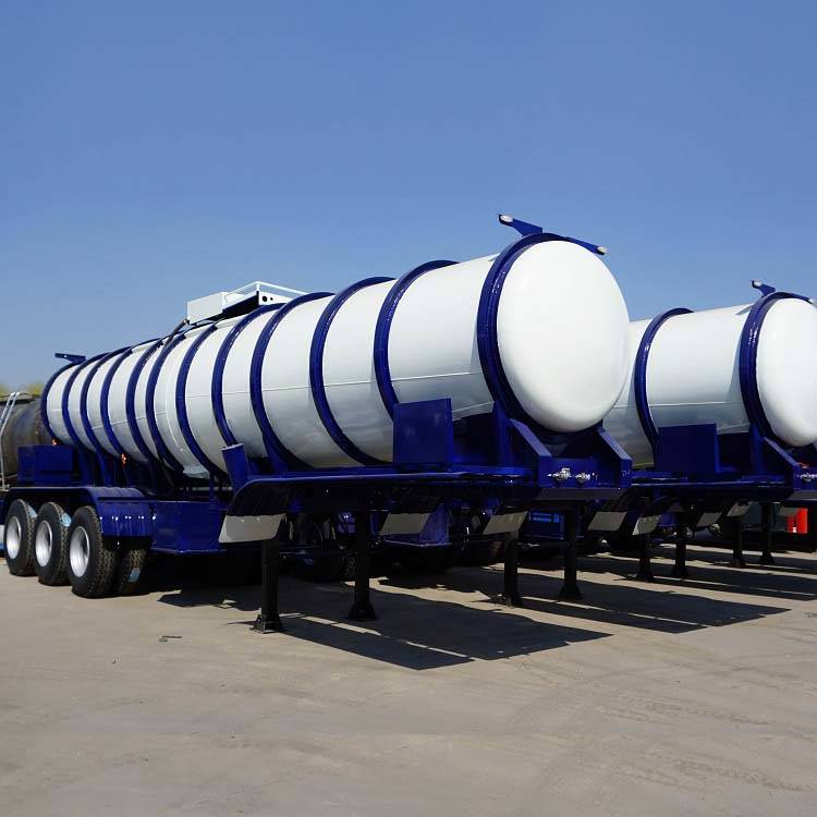 CIMC 19Cbm Chemical Tankers Trailer for Sale