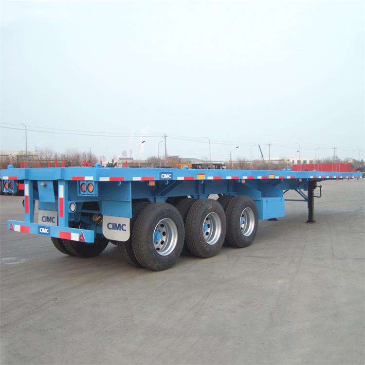 CIMC Tri Axle Flatbed Trailer