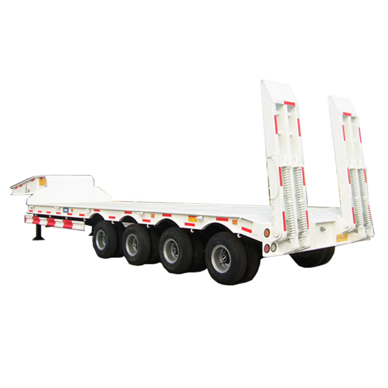 CIMC 4 Axle 100Ton Low Loader Semi-Trailer