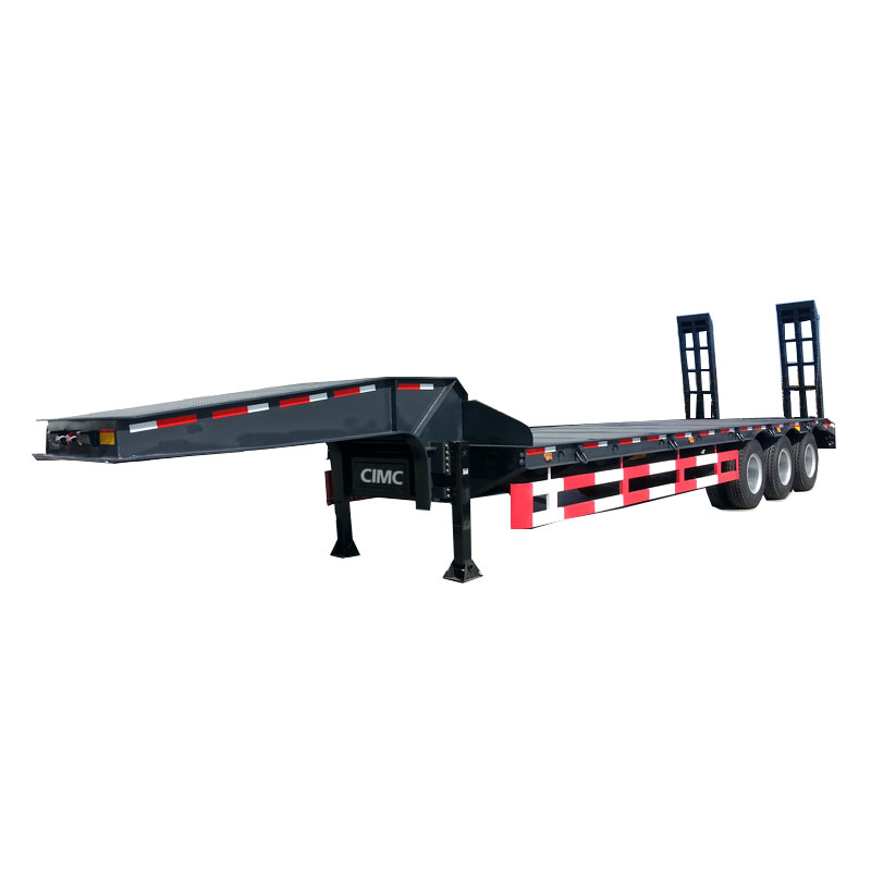 CIMC 3 Axles 60Ton Low Loader Trailer
