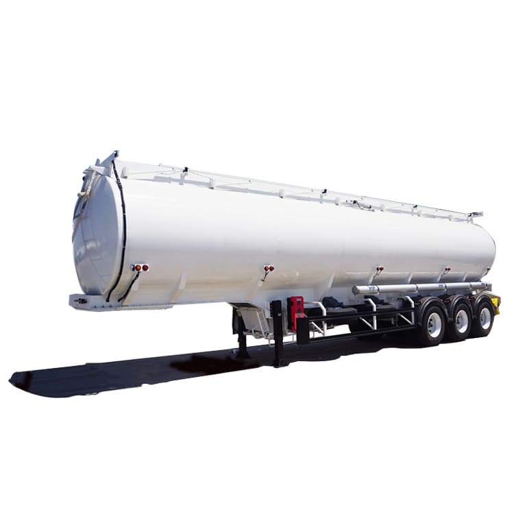 3 Axle 42000L Stainless Steel Tanker Semi Trailer