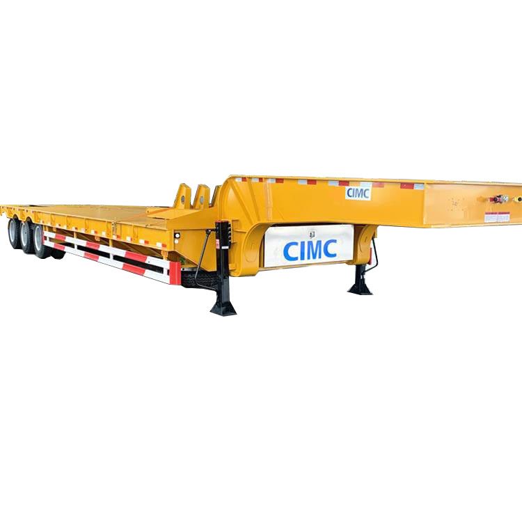 CIMC 3 Axle Low Loader Semi Trailer 