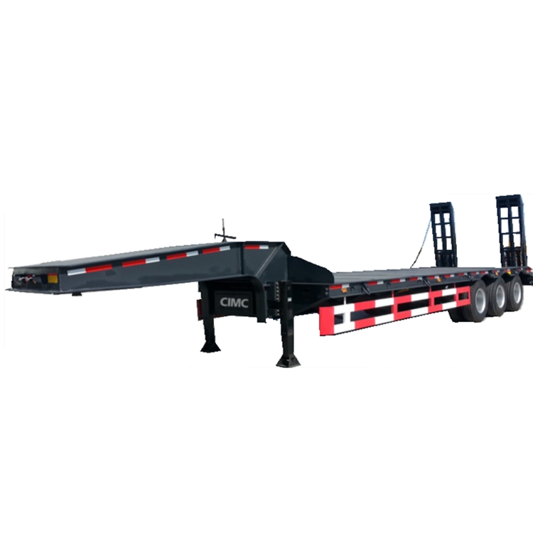 CIMC 3 Axle Lowbed Trailer for Sale