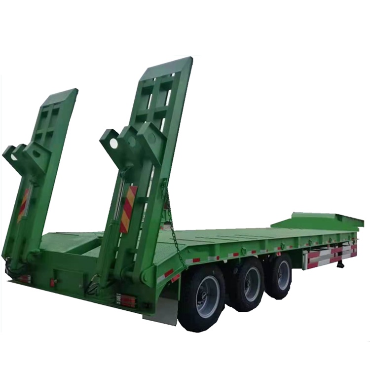 CIMC 3 Axle Semi Low Bed Trailer for Sale