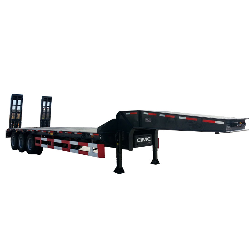 CIMC Tri Axle Low Loaders Trailer