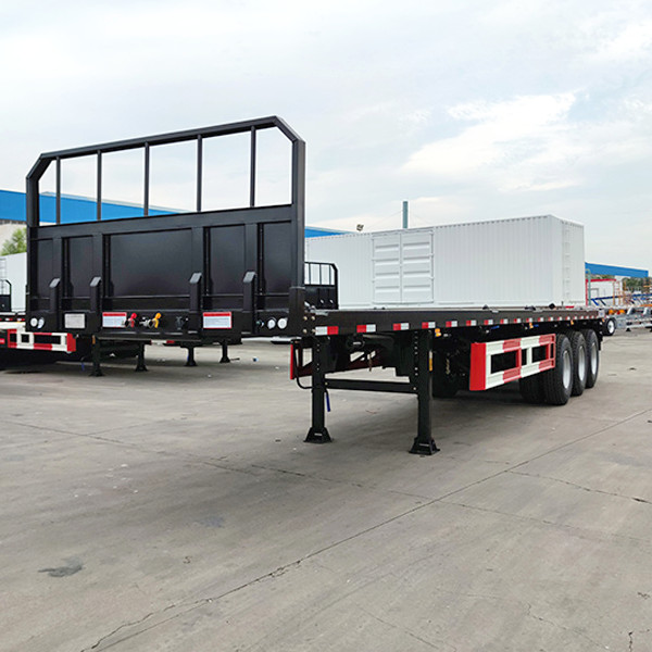 Tri Axle Trailer with Front Board