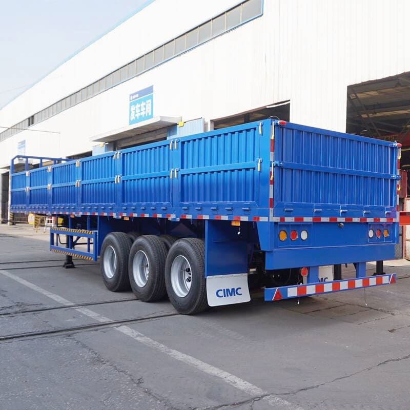 60 Ton Drop Side Wall Trailer