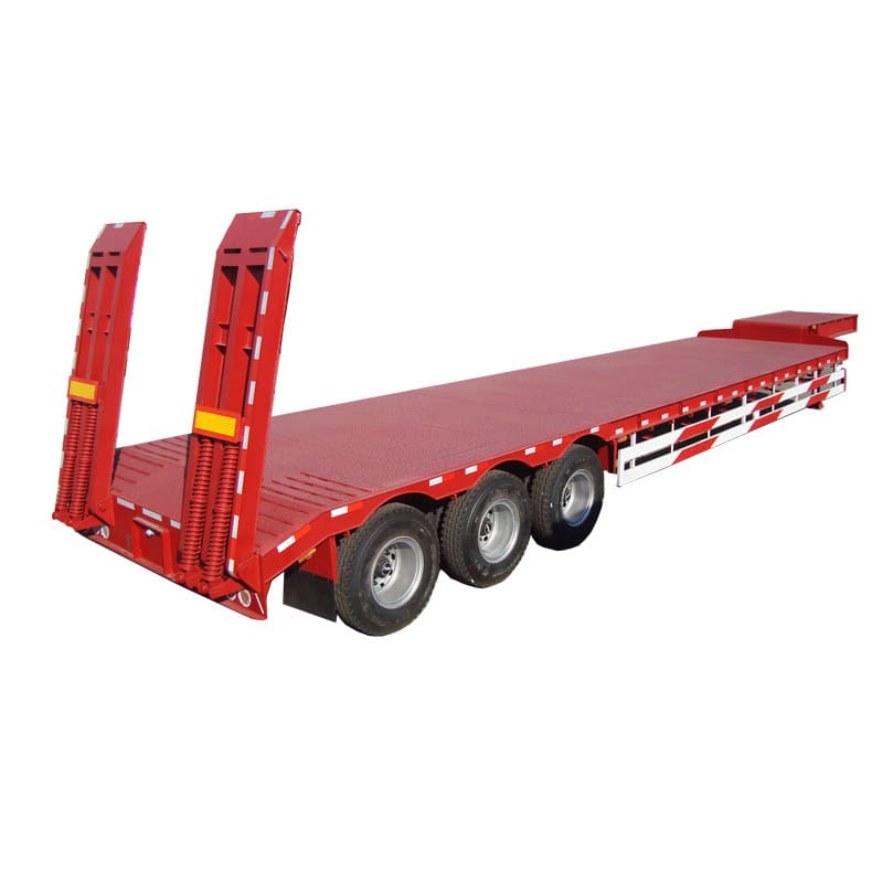 3 Axle Low Bed Truck Trailer