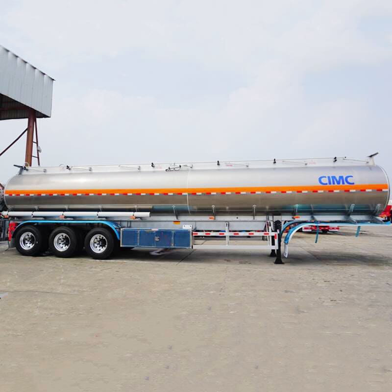 3 Axles 40000L Aluminum Tankers Trailer