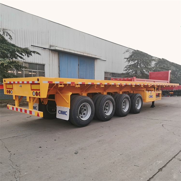 CIMC 4 Axle Flatbed Trailer