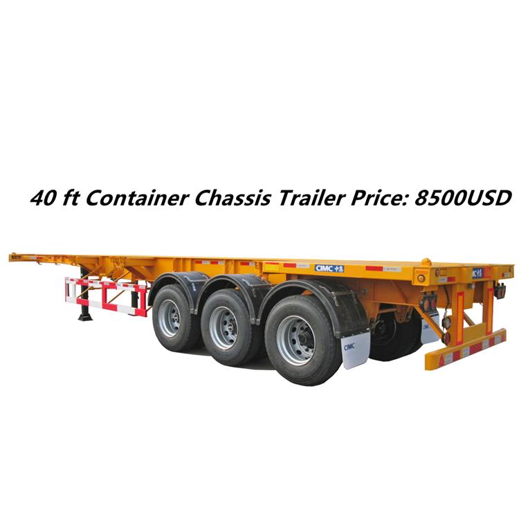 CIMC 40 ft Skeletal Semi Trailer