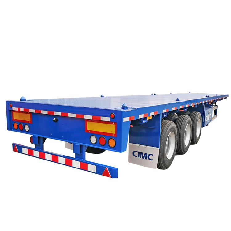 3 Axle Flatbed Semi Trailer