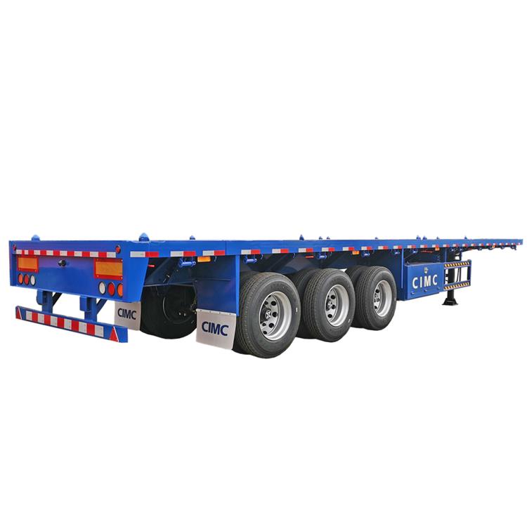 3 Axle Flatbed Semi Trailer