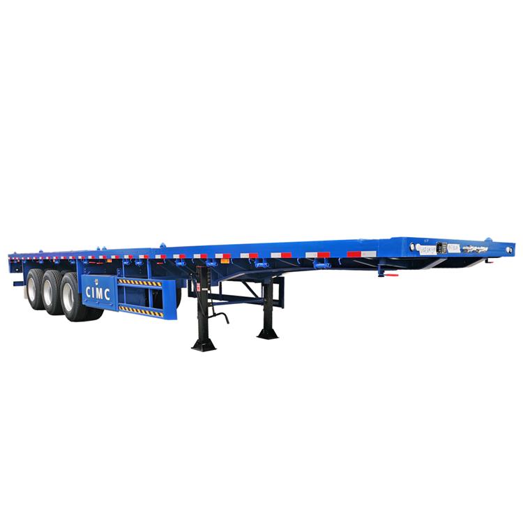 3 Axle Flatbed Semi Trailer