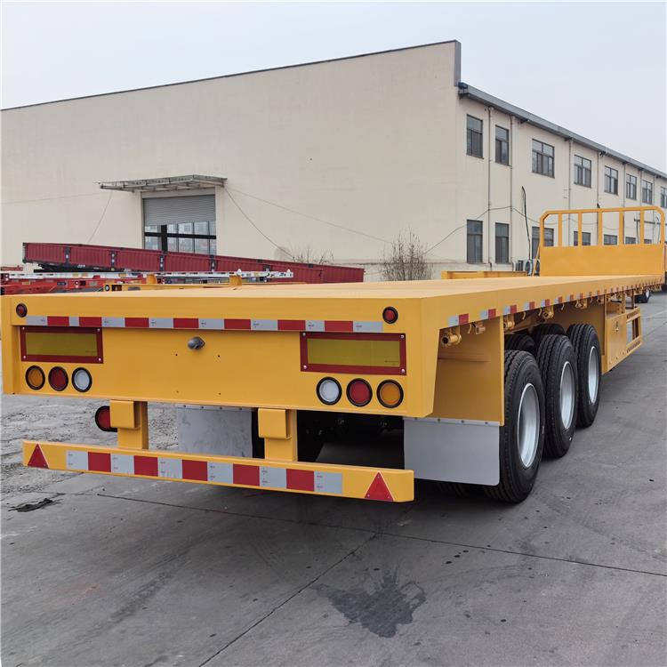 12.5m Flatbed Trailer with Front Wall