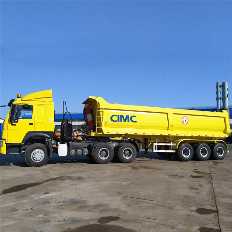 CIMC 38t Tractor Tipper Trailer