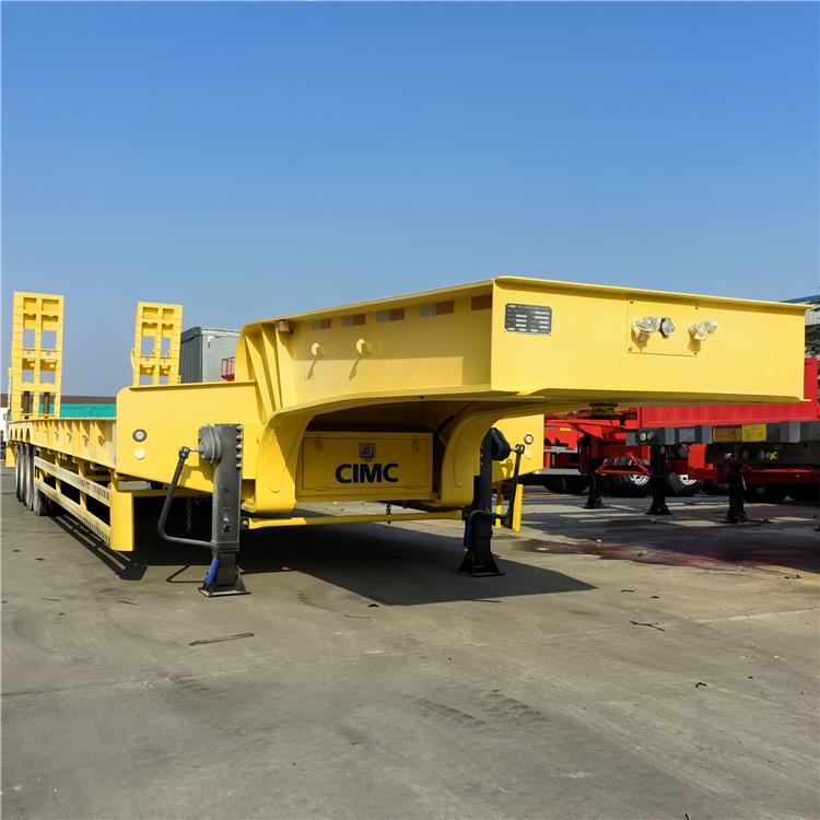 CIMC 4 Axle 100 Ton Low Loader Trailer