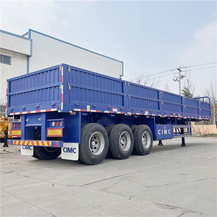 60 Ton Drop Side Wall Trailer