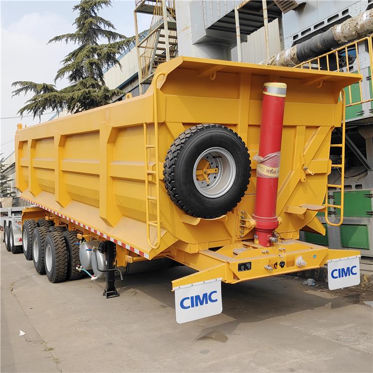 CIMC 3 Axle 60 Ton Dump Semi Trailer