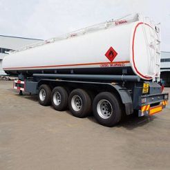 4 Axles 45000 liter Fuel Tanker for Africa