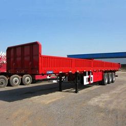 CIMC 3 Axle Trailer with Side Wall