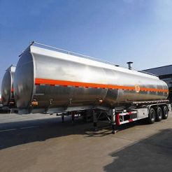 CIMC 42000 Liters Aluminium Tank Trailer
