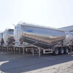 CIMC Aluminum Alloy Cement Bulker Trailer