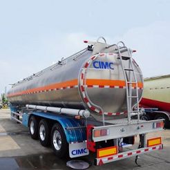 CIMC Aluminum Fuel Tanker Trailer