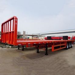 3 Axle Flatbed Container Trailer