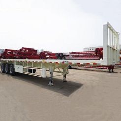 CIMC Flatbed Trailer with Removable Side
