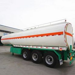 CIMC 3 Axle 50000 Liters Petroleum Fuel Tanker Trailers for Sale