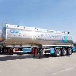 CIMC 46000 Liters Stainless Steel Milk Tanker Trailer for Sale