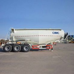 3 Axle 40 Tonne Pneumatic Sand Bulk Cement Tanker Trailer-CIMC