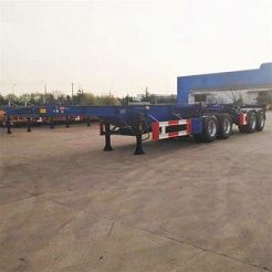 20 Foot Container Chassis Superlink Interlink Trailer for Sale-CIMC Manufacturer