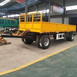 Drawbar Trailer Price For Sale With Sidewall-CIMC Manufacturer