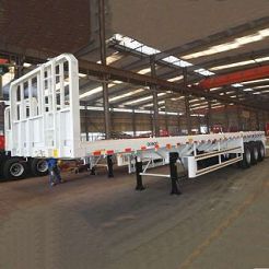 CIMC 3 Axle 40 Feet Flatbed Semi Trailer