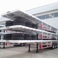 40ft Flatbed Semi Trailer-CIMC Manufacturer