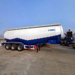 W Shape Dry Bulk Tanker Trailer