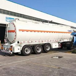 Tri Axle Stainless Steel Fuel Tanker Trailers