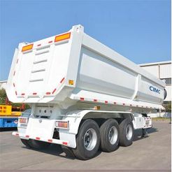 Cement Transport 35CBM Tipper Semi Trailer