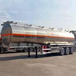 CIMC Road Aluminum Fuel Tanker Trailer 42000 Litres