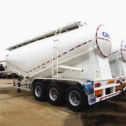 3 Axle 50Ton Cement Bulk Tanker Trailer