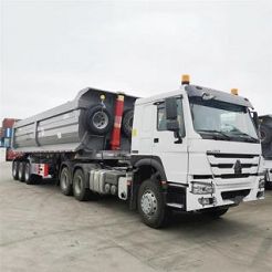 End Dump Semi Trailer
